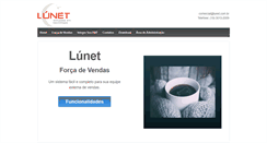 Desktop Screenshot of lunet.com.br