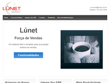 Tablet Screenshot of lunet.com.br